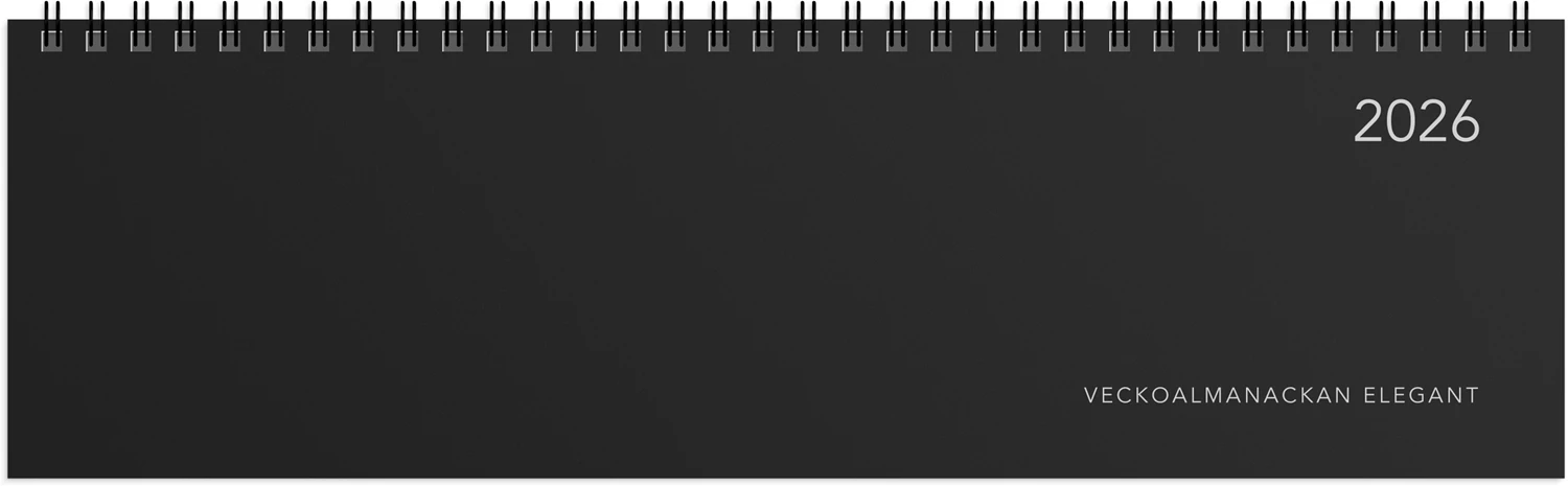Kalender 2026 Veckoalmanackan Elegant