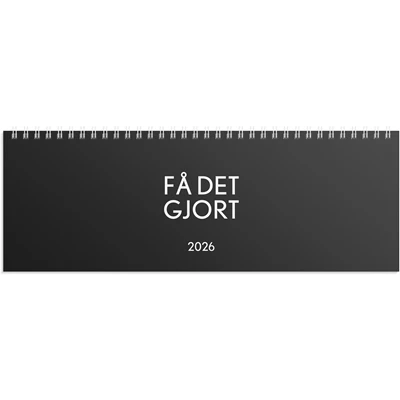 Kalender 2026 Bordsalmanackan Få det gjort