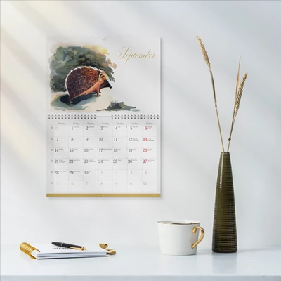 Väggkalender 2026 Naturalmanacka