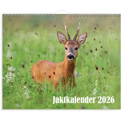 Väggkalender 2026 Jaktkalender