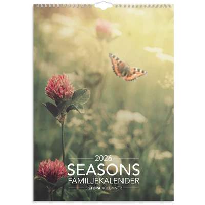 Familjekalender 2026 Seasons