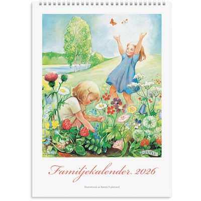 Familjekalender 2026 Kerstin Frykstrand