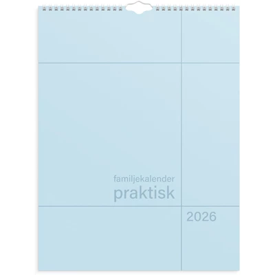 Familjekalender 2026 Praktisk