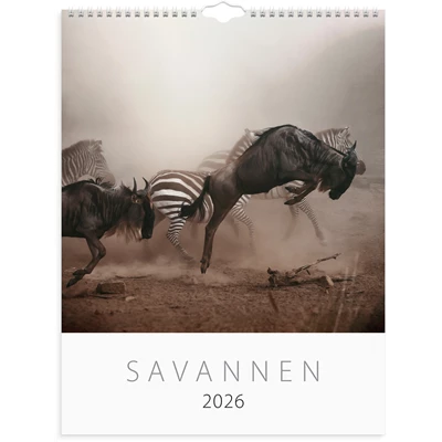Väggkalender 2026 Savannen
