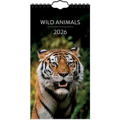 Väggkalender 2026 Wild animals