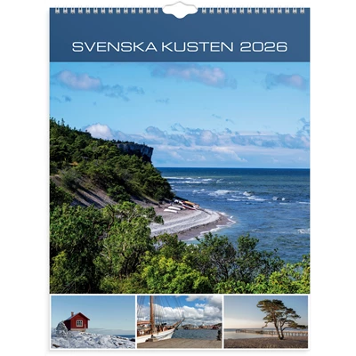 Väggkalender 2026 Svenska kusten