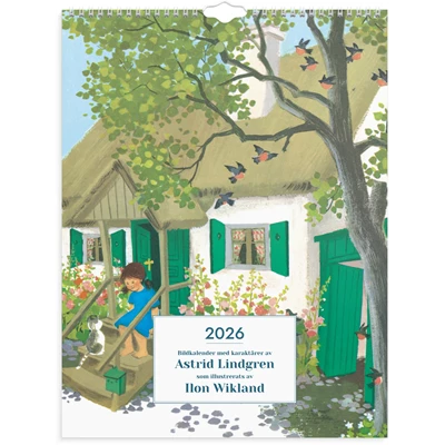 Väggkalender 2026 Ilon Wikland