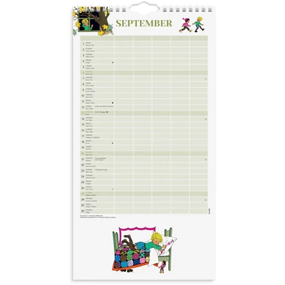 Familjekalender 2026 Ilon Wikland