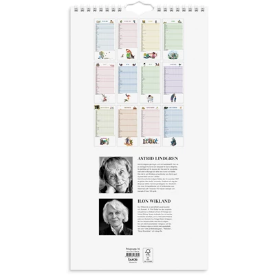Familjekalender 2026 Ilon Wikland