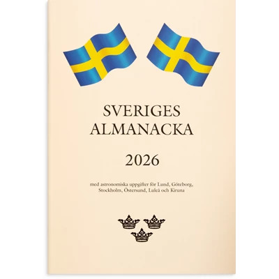Kalender 2026 Sveriges Almanacka