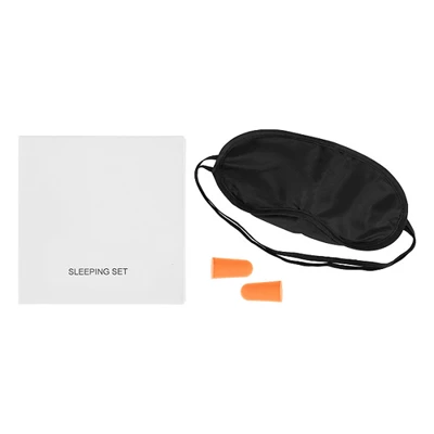 Sovset White Line Ögonmask och Öronproppar