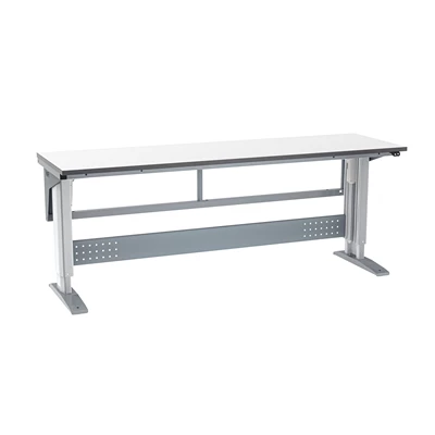 Arbetsbord W400 2000x600 mm Grå Laminat