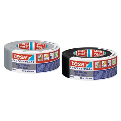 Vävtejp Tesa PRO 66462 Strong 50mm x 50m Silver