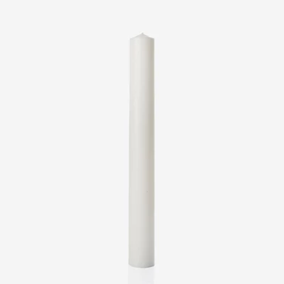 Blockljus 41x350mm 100%stearin Vit 18st/kolli