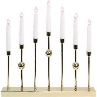 Ljusstake Gustavo Mässing metall 7L