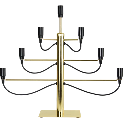 Ljusstake Milano mässing 7 ljus