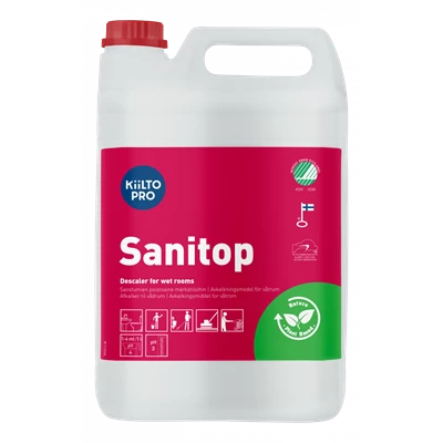 Avkalkningsmedel Kiilto Pro Sanitop 5L