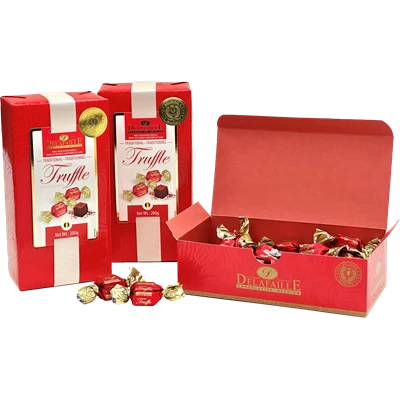 Chokladask Truffles Traditional 200g