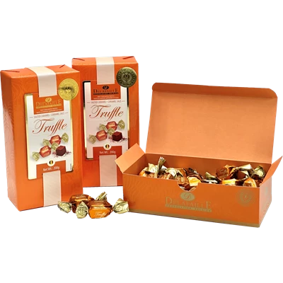 Chokladask Truffles Salt Caramel inslagna 200g