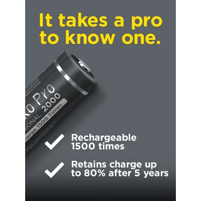 Batteriladdare ReCyko Pro D861 inkl 8st AA batt