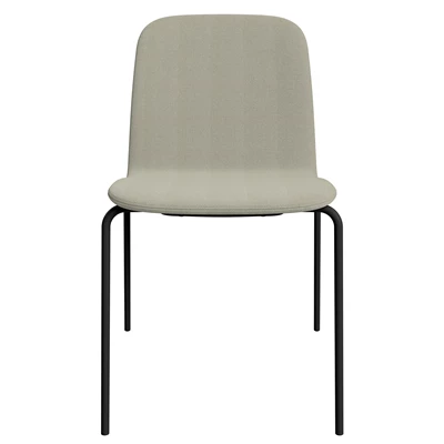 Stol Lövhult fyrbensstativ Svart/Beige