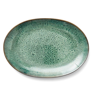 Serveringsfat Bitz 36x25 cm grön