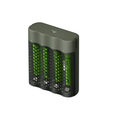 Batteriladdare GP ReCyko Speed ink 4 AAA batterier