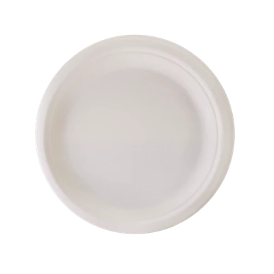 Fibertallrik Vit 