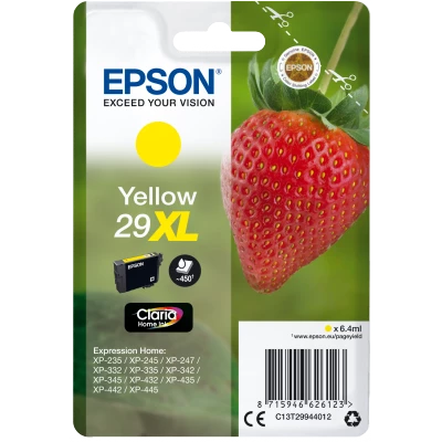 Epson 29XL Yellow Claria Home Ink