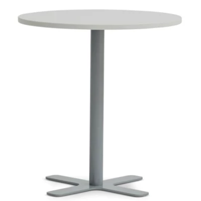 Pelarbord Orleans 720x Ø700mm Vit/Svart
