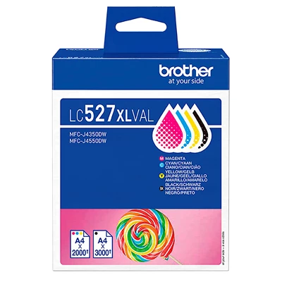 Bläckpatron Brother LC527XLVAL CMGS 