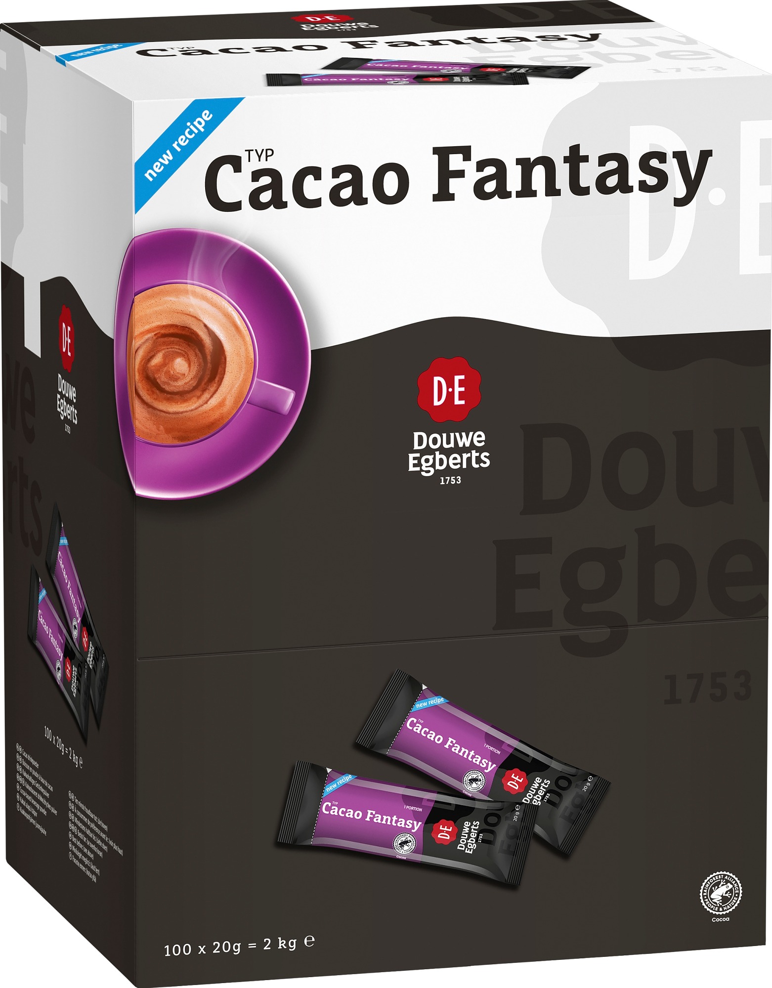 Choklad Cacao Fantasy 20g x 100st 2st/kolli