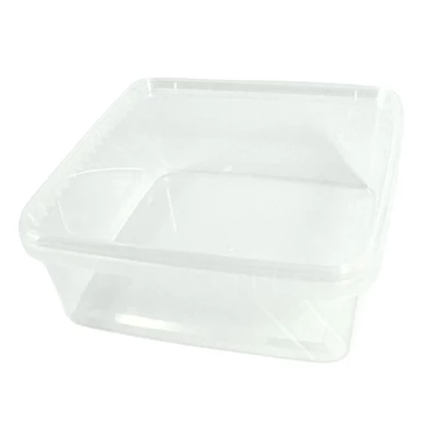 Förvaringsburk PP 2000ml 185x185mm inkl lock 102st