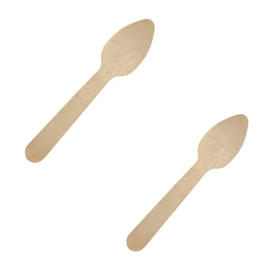 Kaffesked Trä vaxad