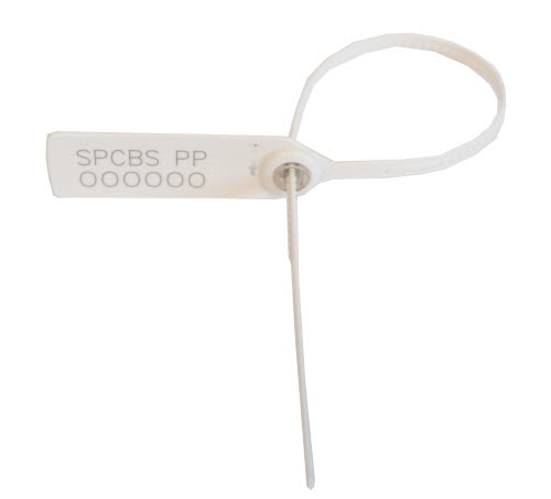 Plombering platt 24cm Vit