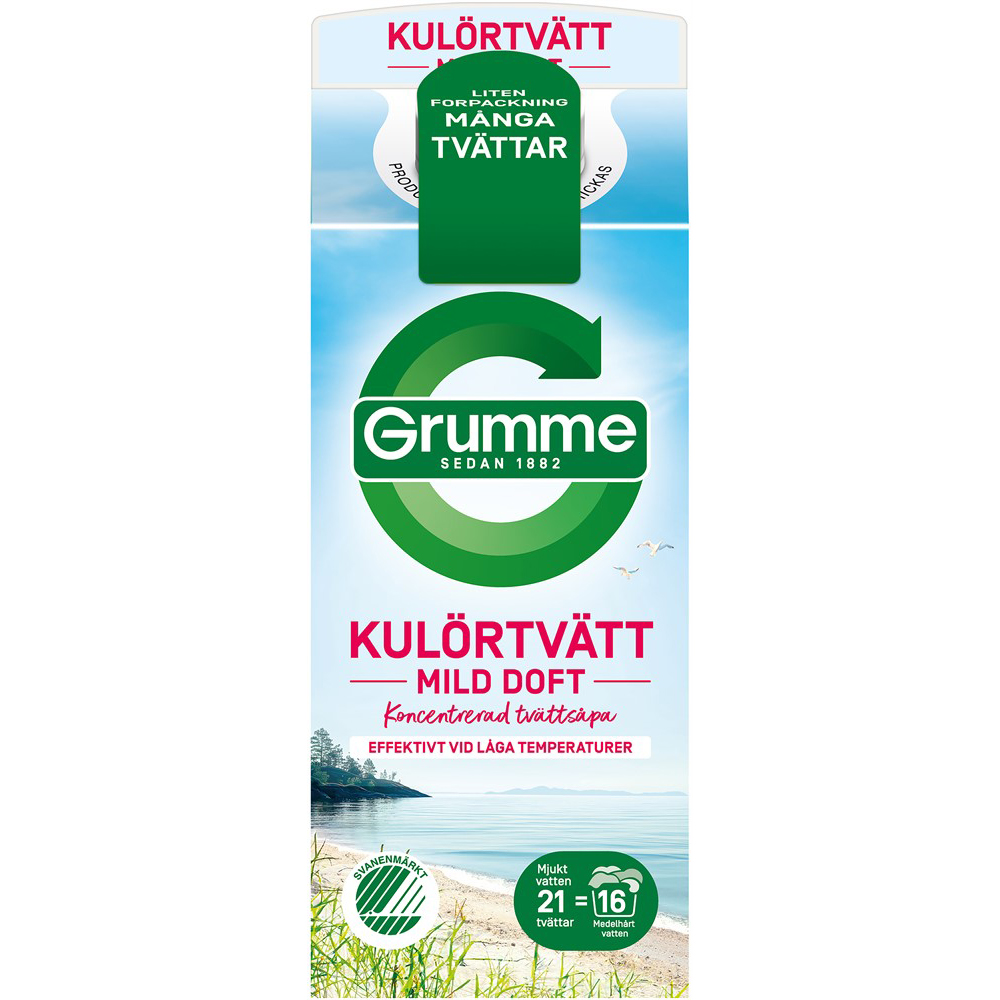 Tvättmedel Grumme Flytande Kulörtvätt 750 ml