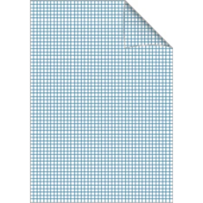 Skolhäfte Bantex A4 rutat 5 x 5, old pink