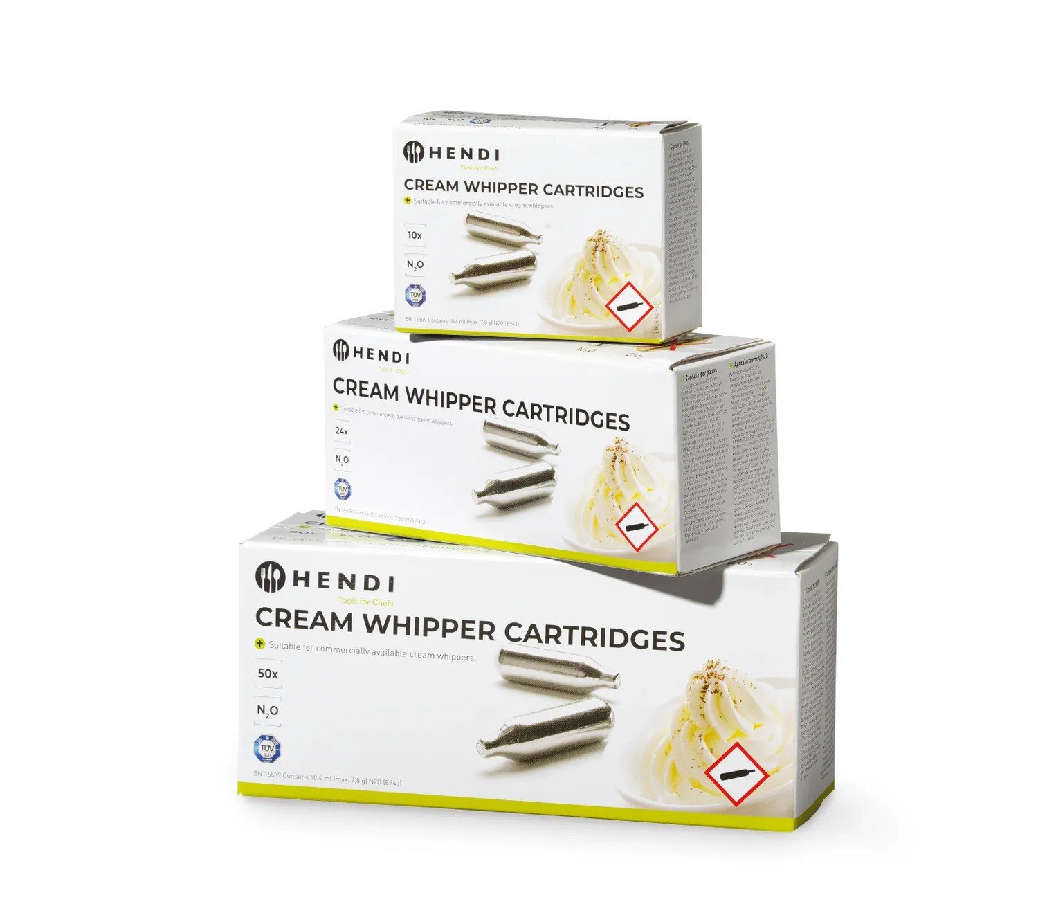 Patroner till gräddsifon 10-pack