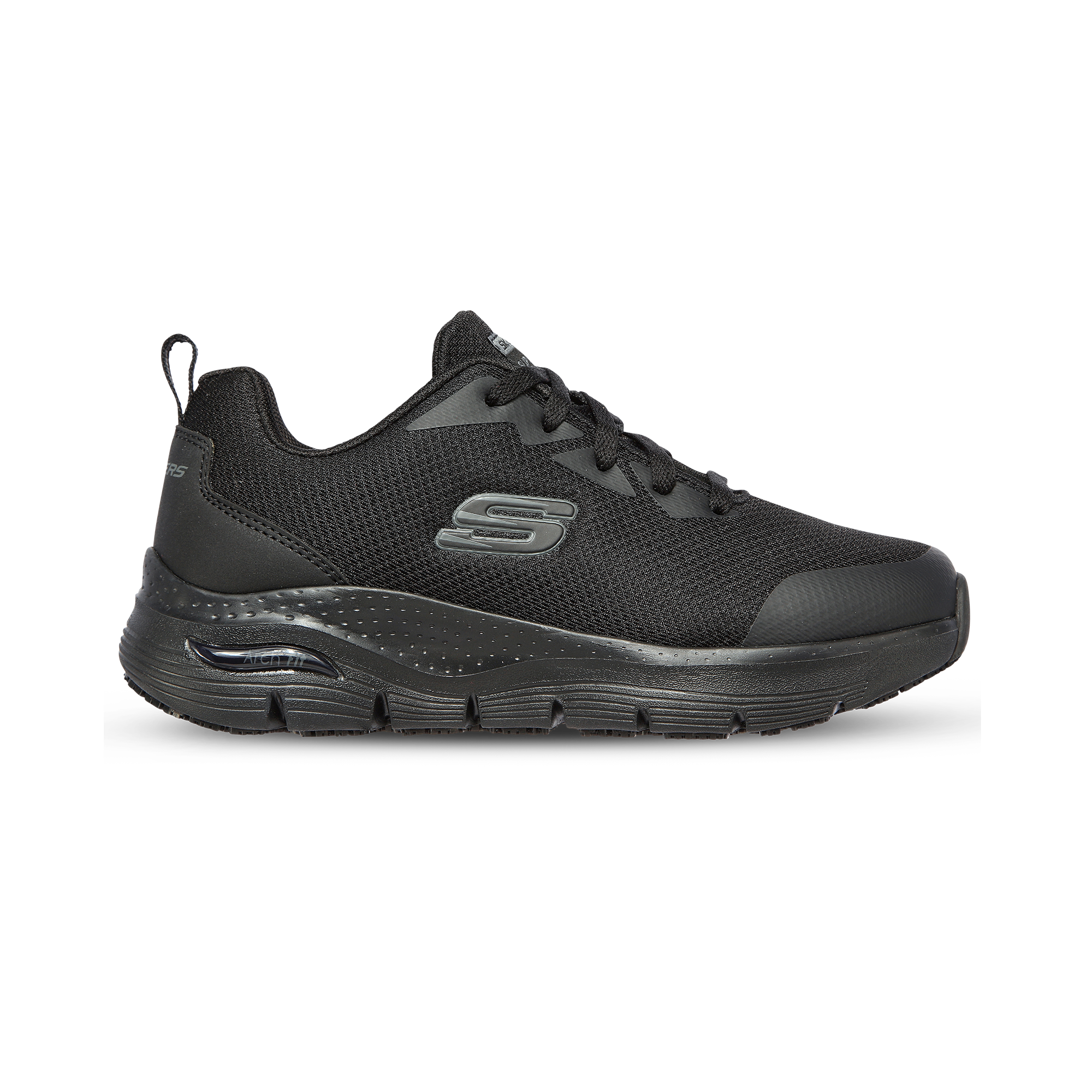 Sko Sketchers Work Arch Fit dam svart stl 40
