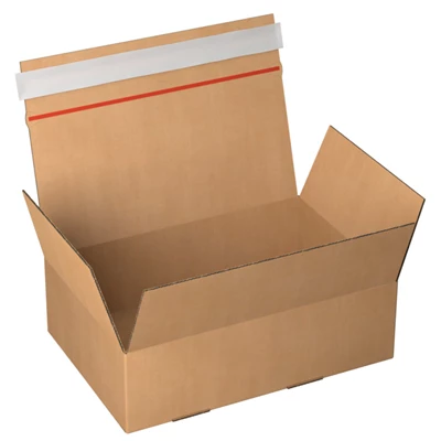 E-handelslåda tejpförs 0703 284x184x167mm 3mm