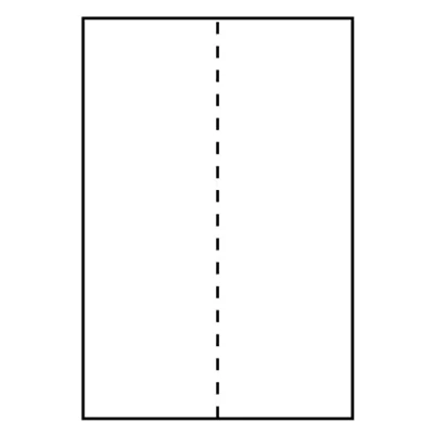 Transportetikett Laser A4 2x105x297mm 500st/kolli
