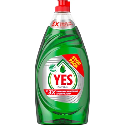 Diskmedel Yes Platinum Original 820ml
