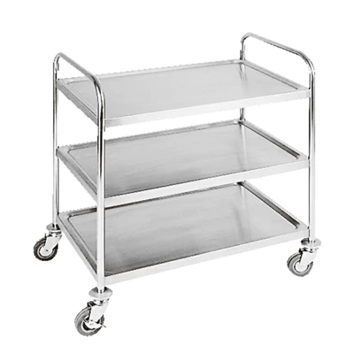 Serveringsvagn 91x59x93cm Rostfri 18/8