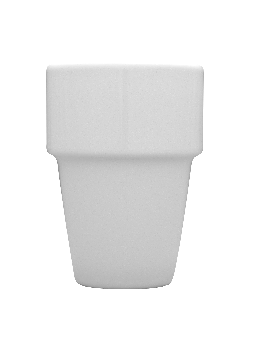 Mugg utan öra 20cl Vit