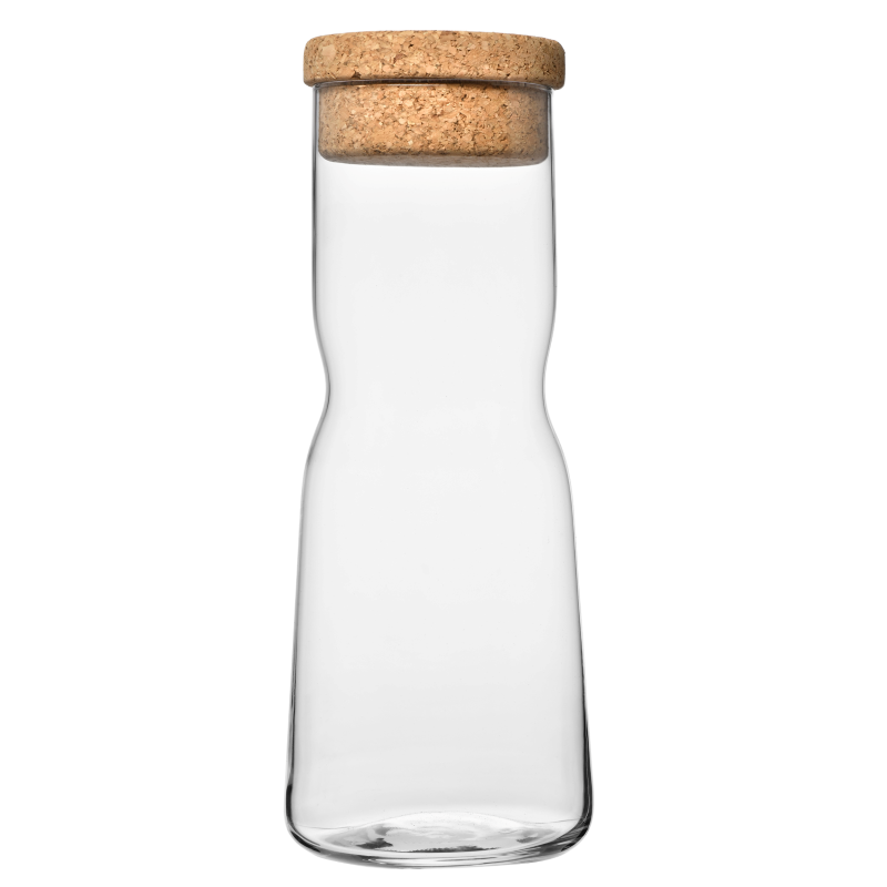 Karaff med korklock 1L