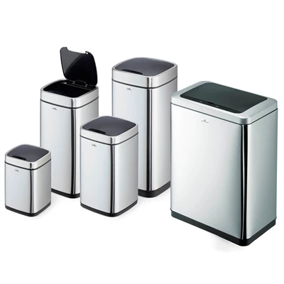 Papperskorg med sensor No Touch