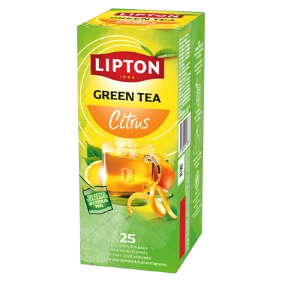 Te Lipton Classic Green Tea Citrus 25st/fp