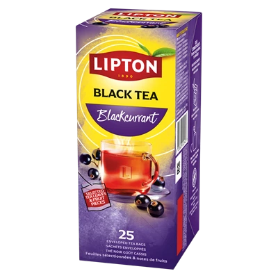Te Lipton Classic Blackcurrant Tea 25st/fp