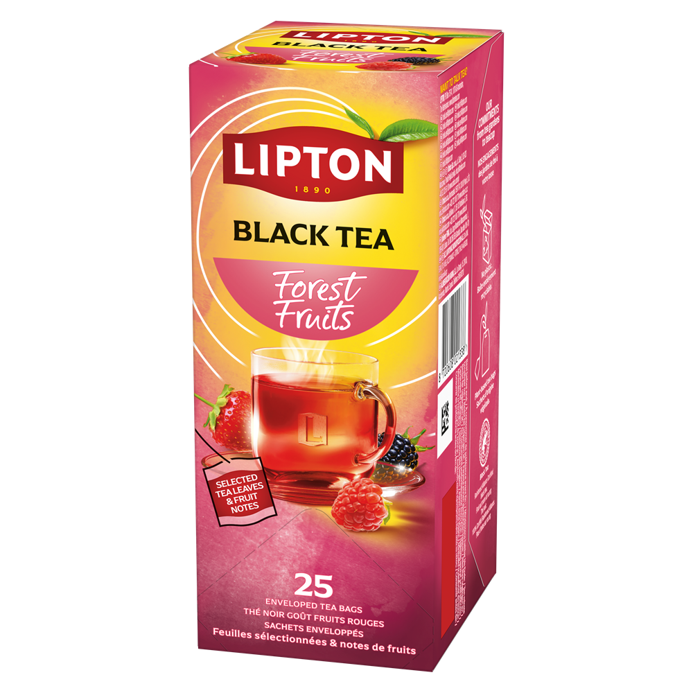 Te Lipton Classic Forest Fruit Tea 25st/fp