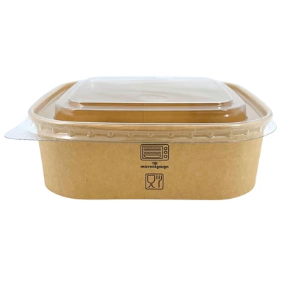 Microform kartong 2GO Kvadrat 1000ml 300st/kolli